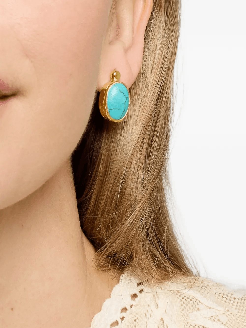 turquoise Aurelia earrings - Image 1