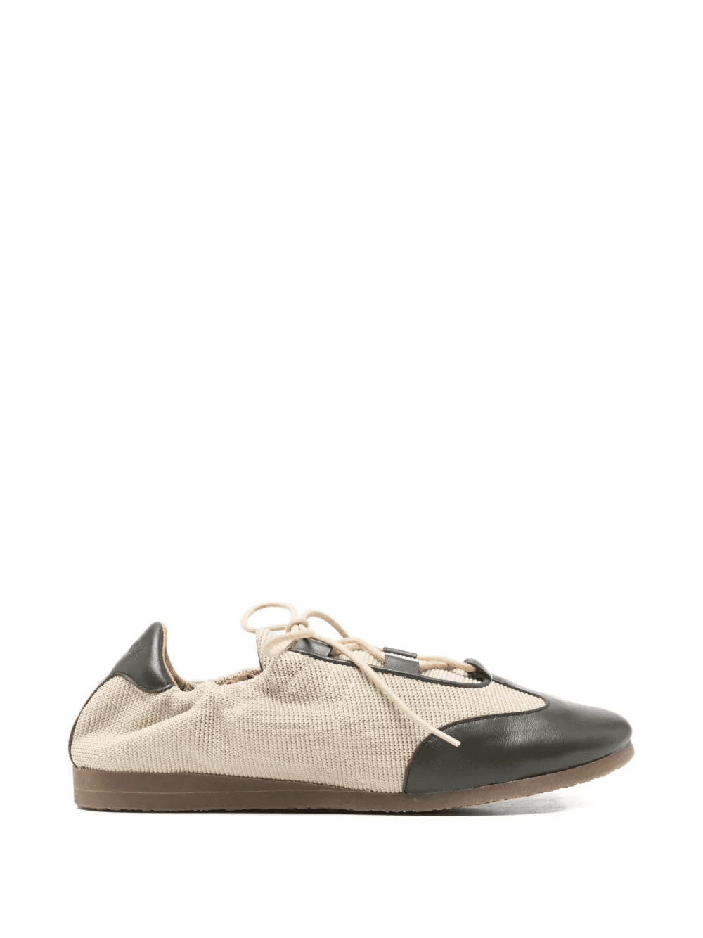 Raluca leather-trim sneakers - Image 1
