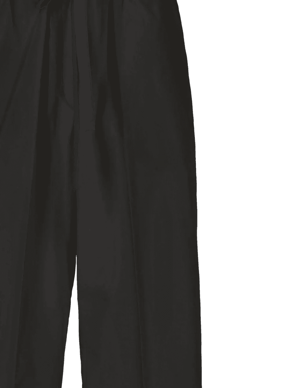 drawstring wide-leg trousers — Image 2
