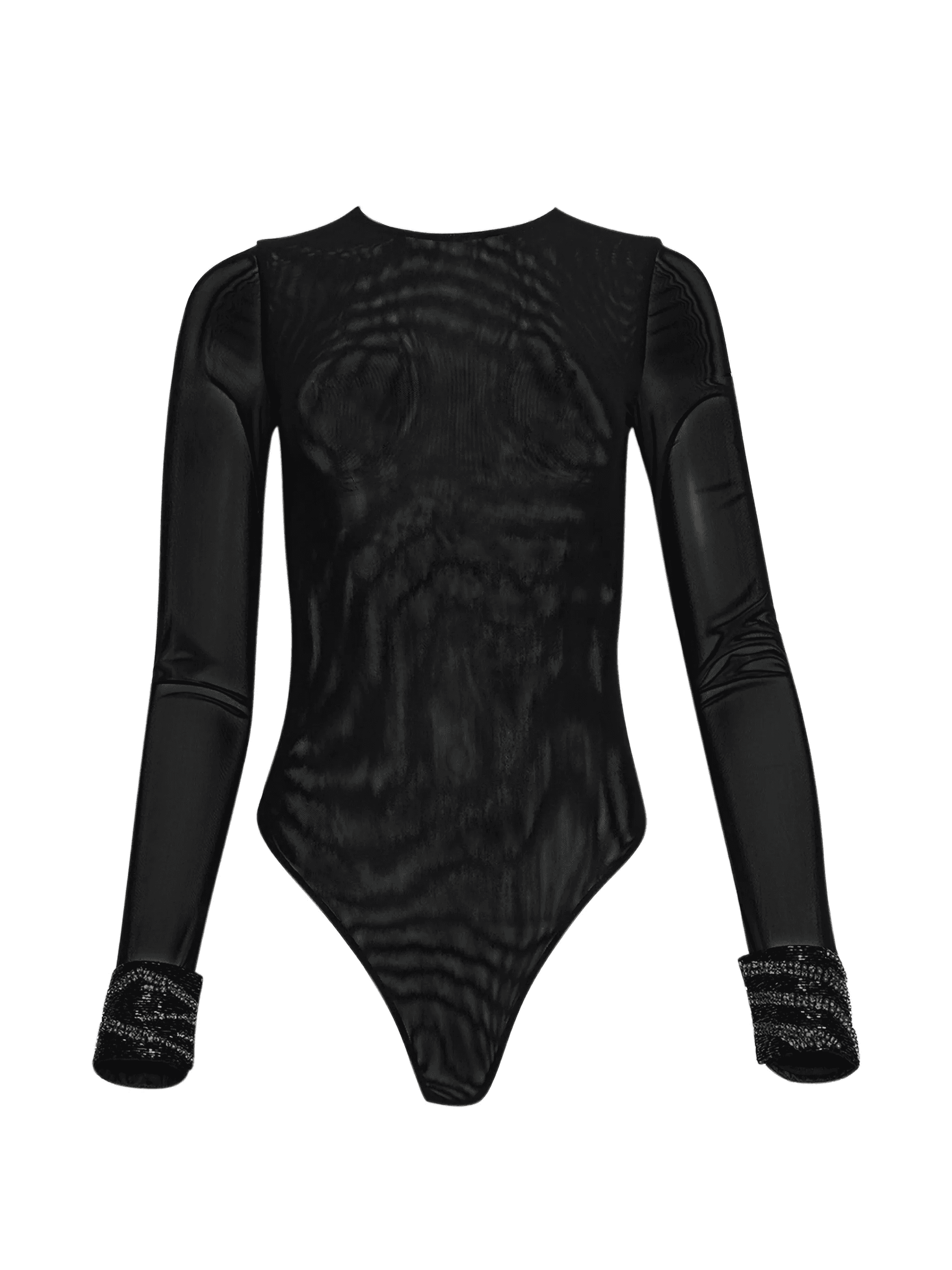 Zebra embellished bodysuit - Image 1