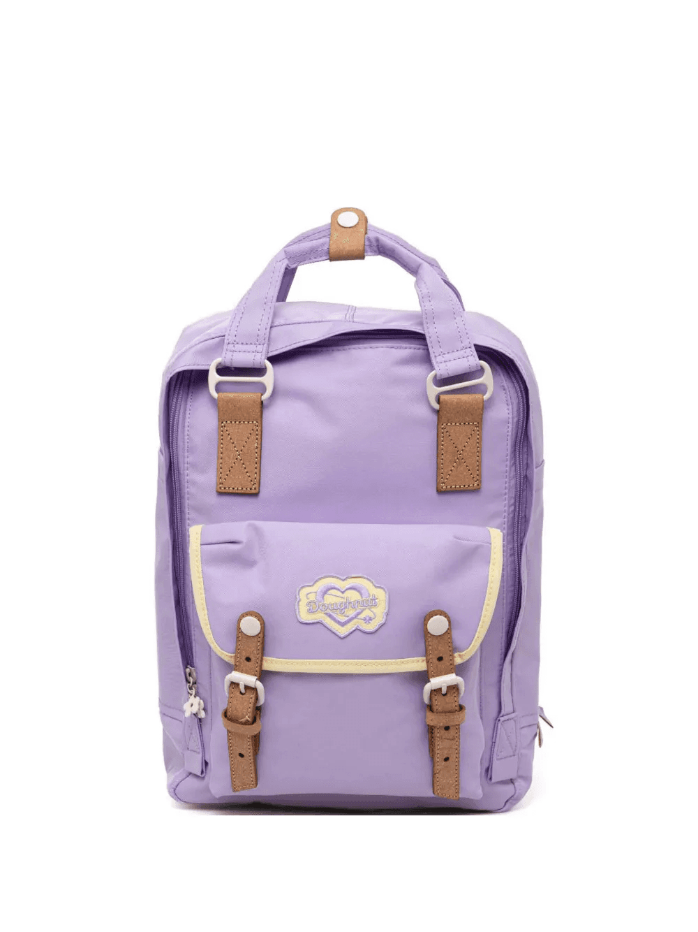 Macaroon Kaleido logo-patch buckle-fastening backpack - Image 1