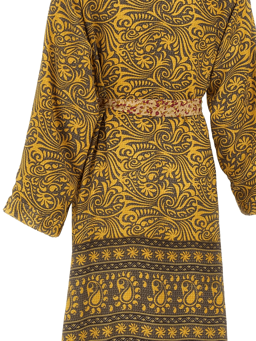 paisley-print midi dress — Image 3