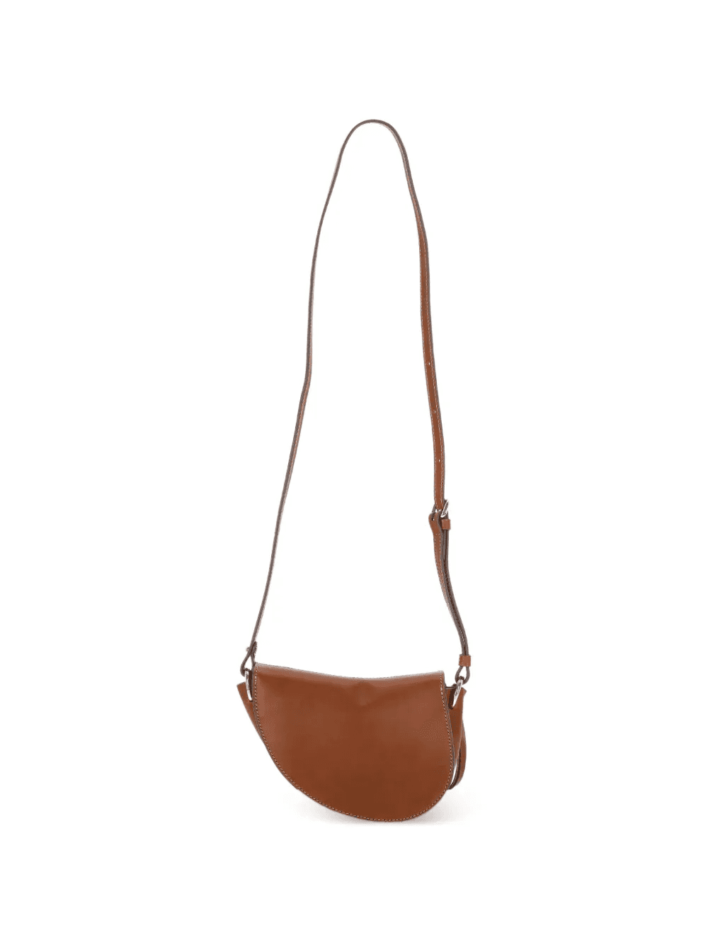 buckle-detail saddle cross body bag — Image 4