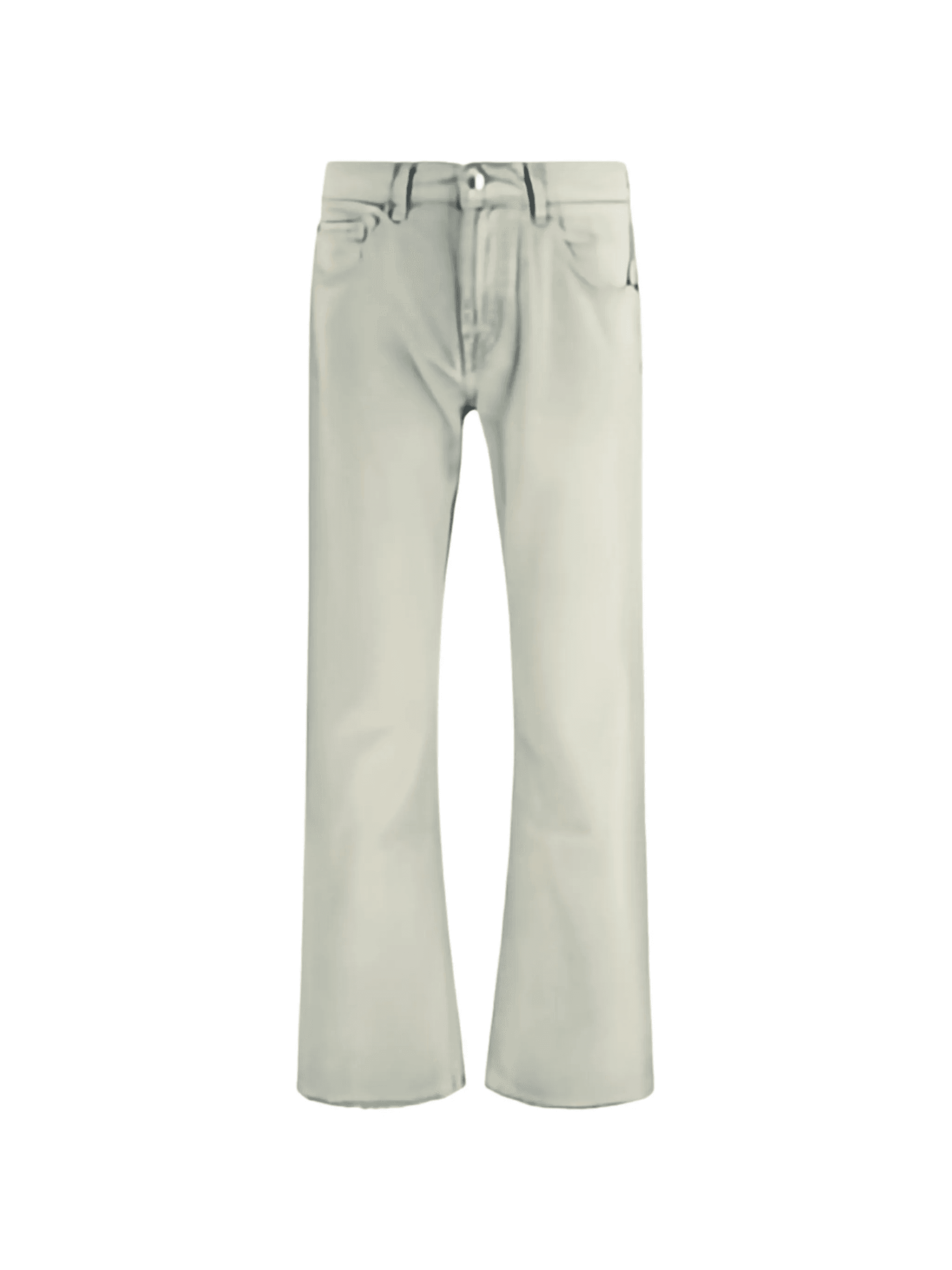 bootcut cotton jeans