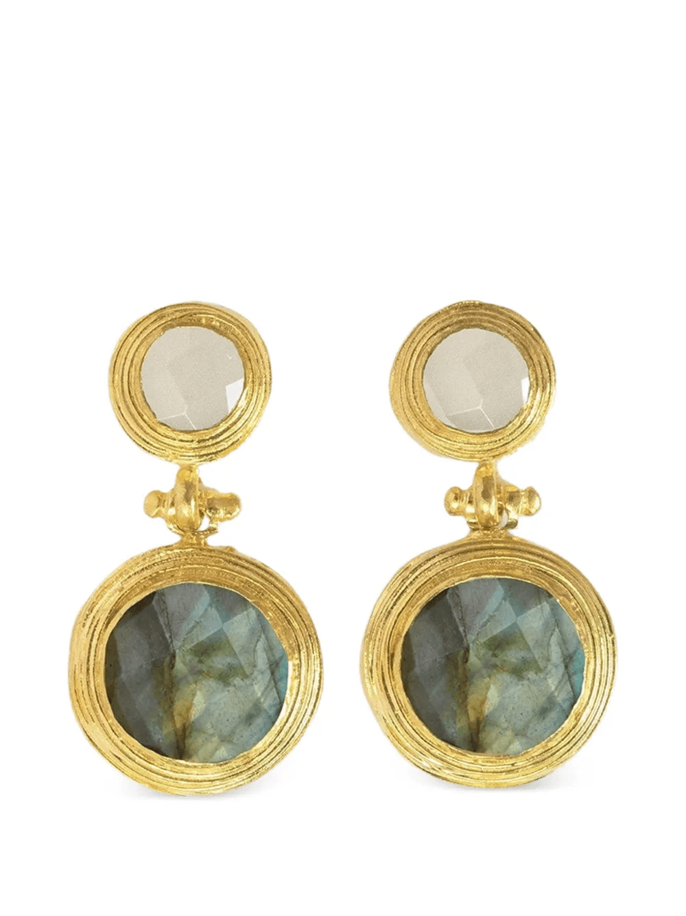 Lilis gemstone drop earrings