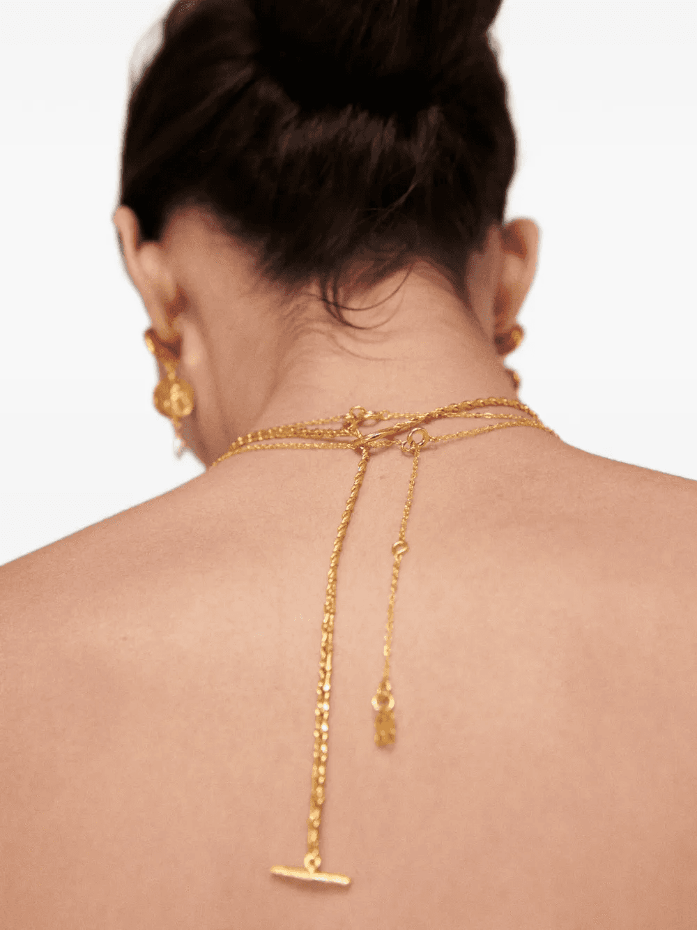 Thea snake chain necklace — Image 3