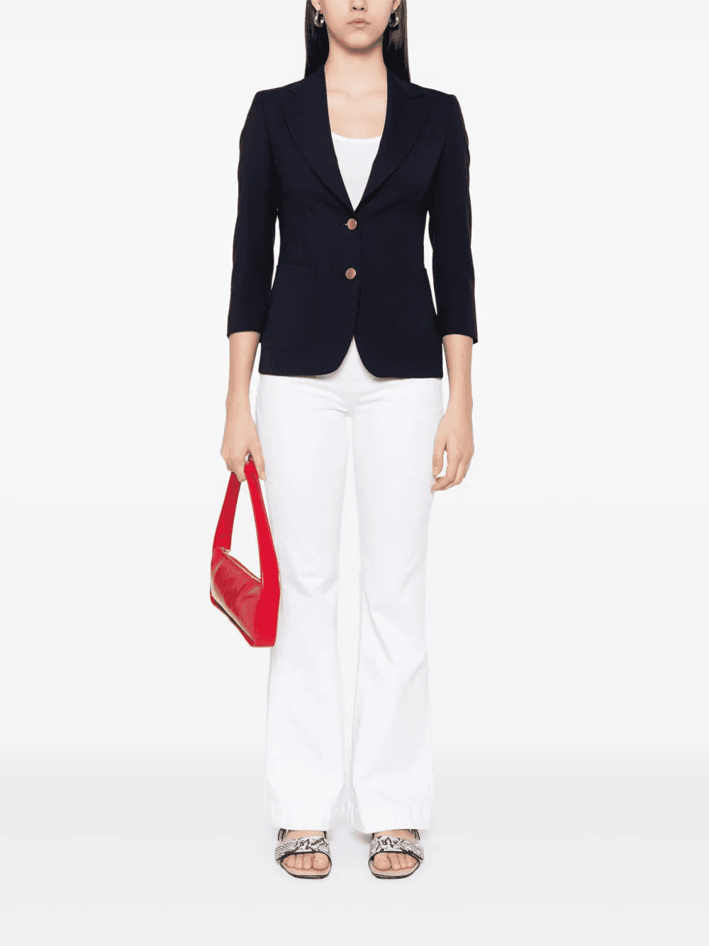 straight-leg trousers — Image 3