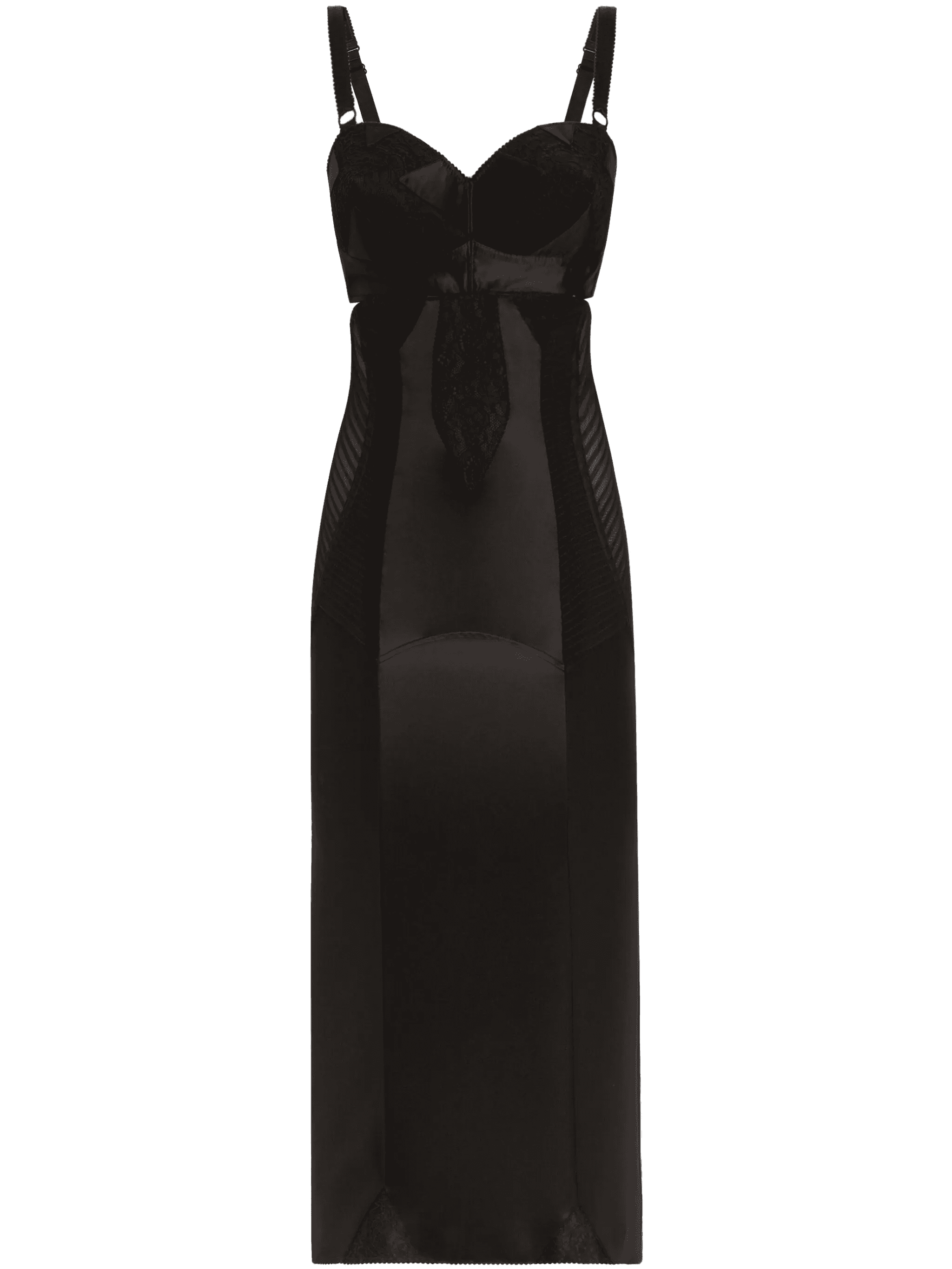 bustier midi dress