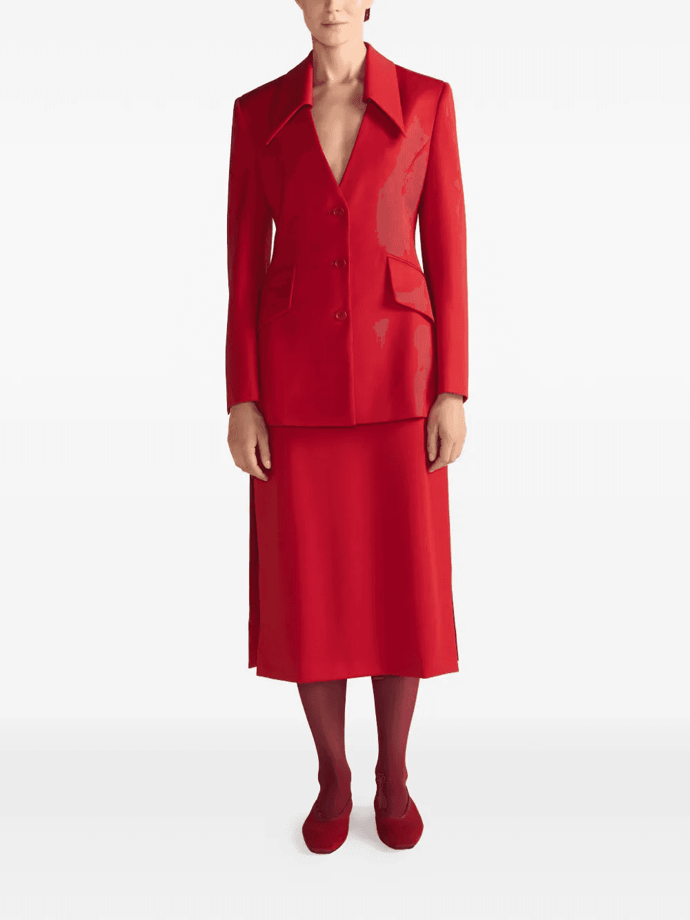 Natasha pointed-lapel blazer — Image 3