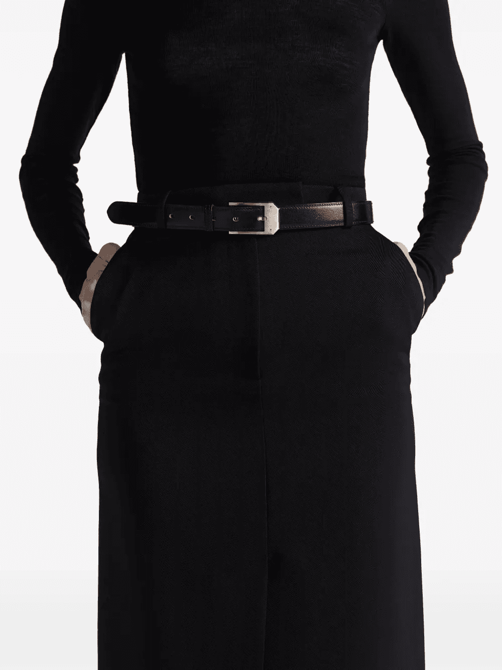 Anastasia belt-loops midi skirt — Image 2