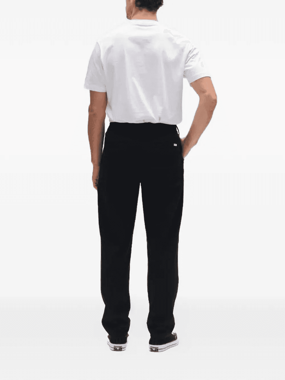 GABnapoli 19 Phin pleated elasticated-waistband trousers — Image 6