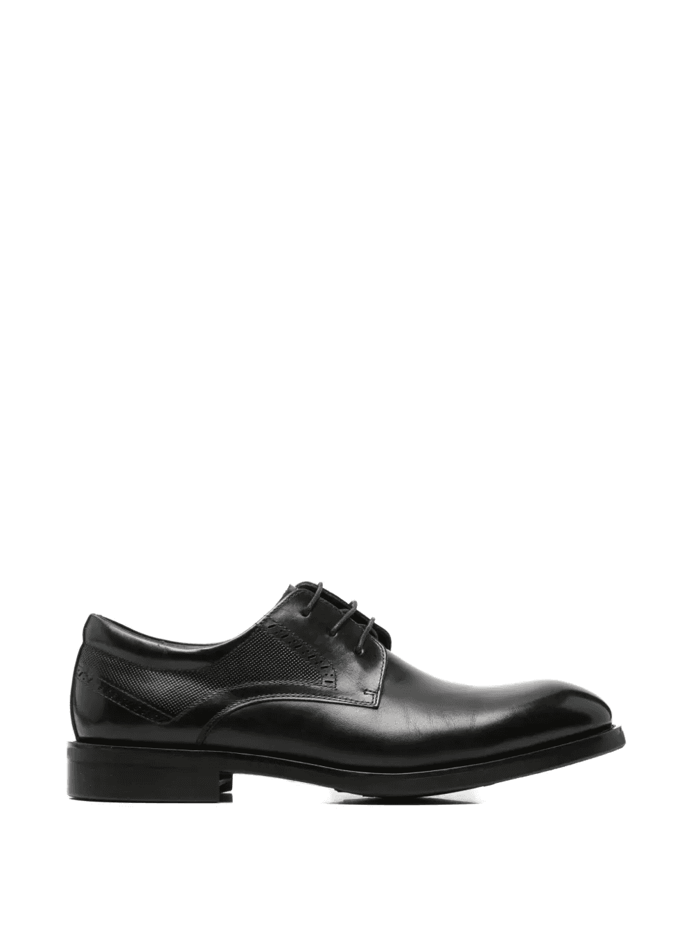 perforated-panel lace-up shoes - Image 1