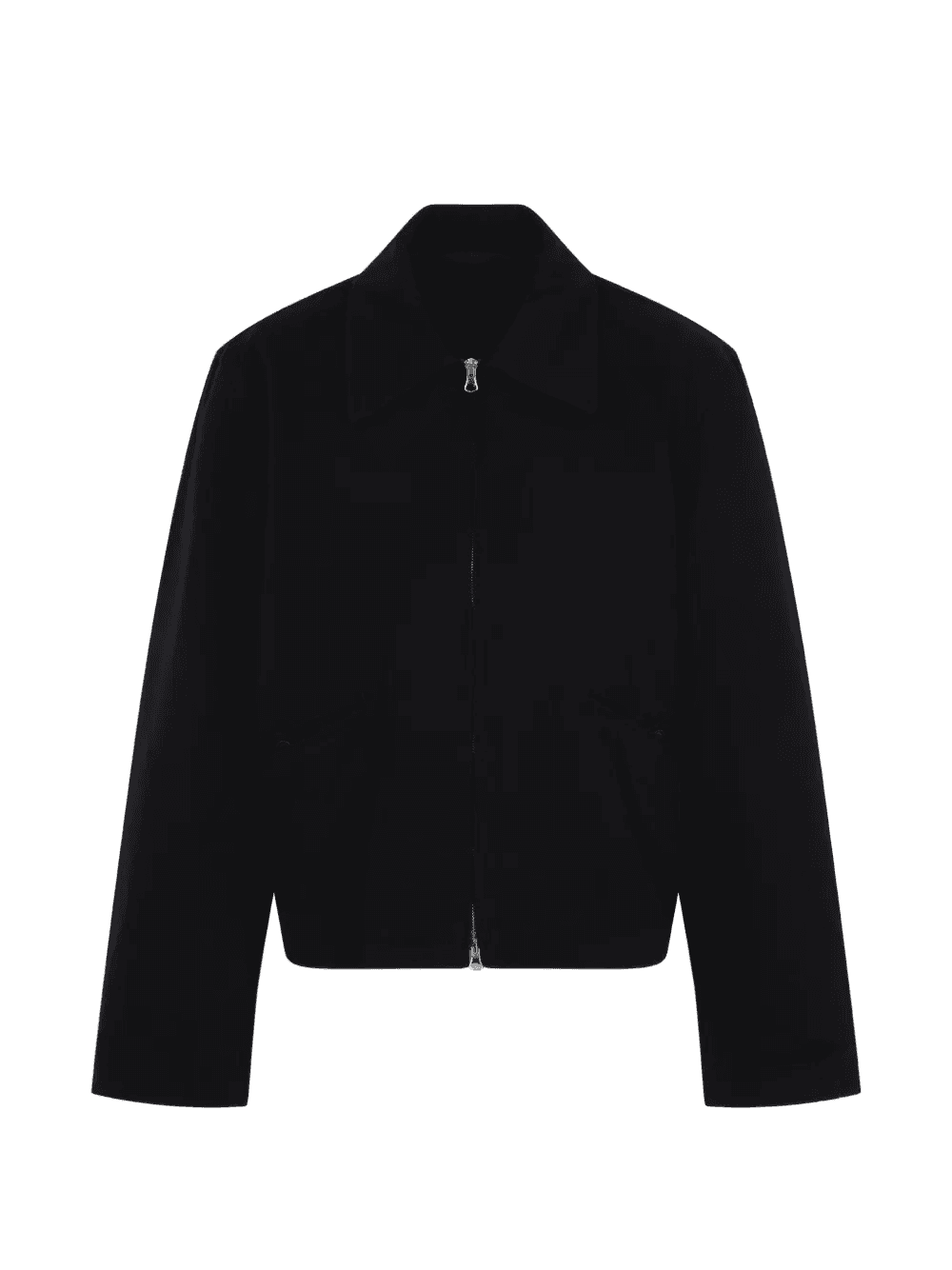 zip-up cotton jacket - Image 1