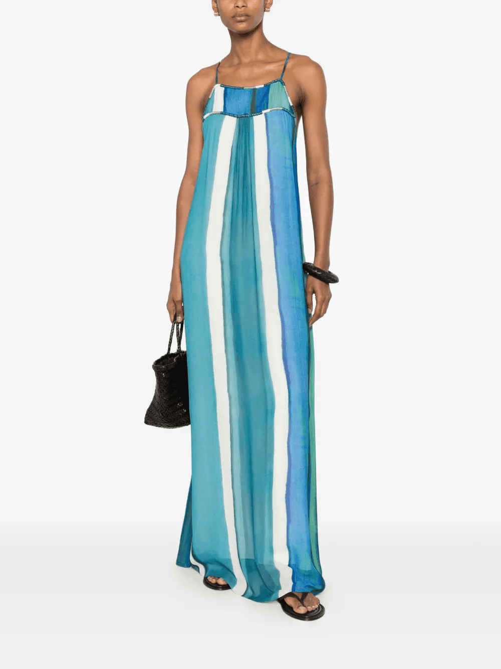 striped maxi dress — Image 4