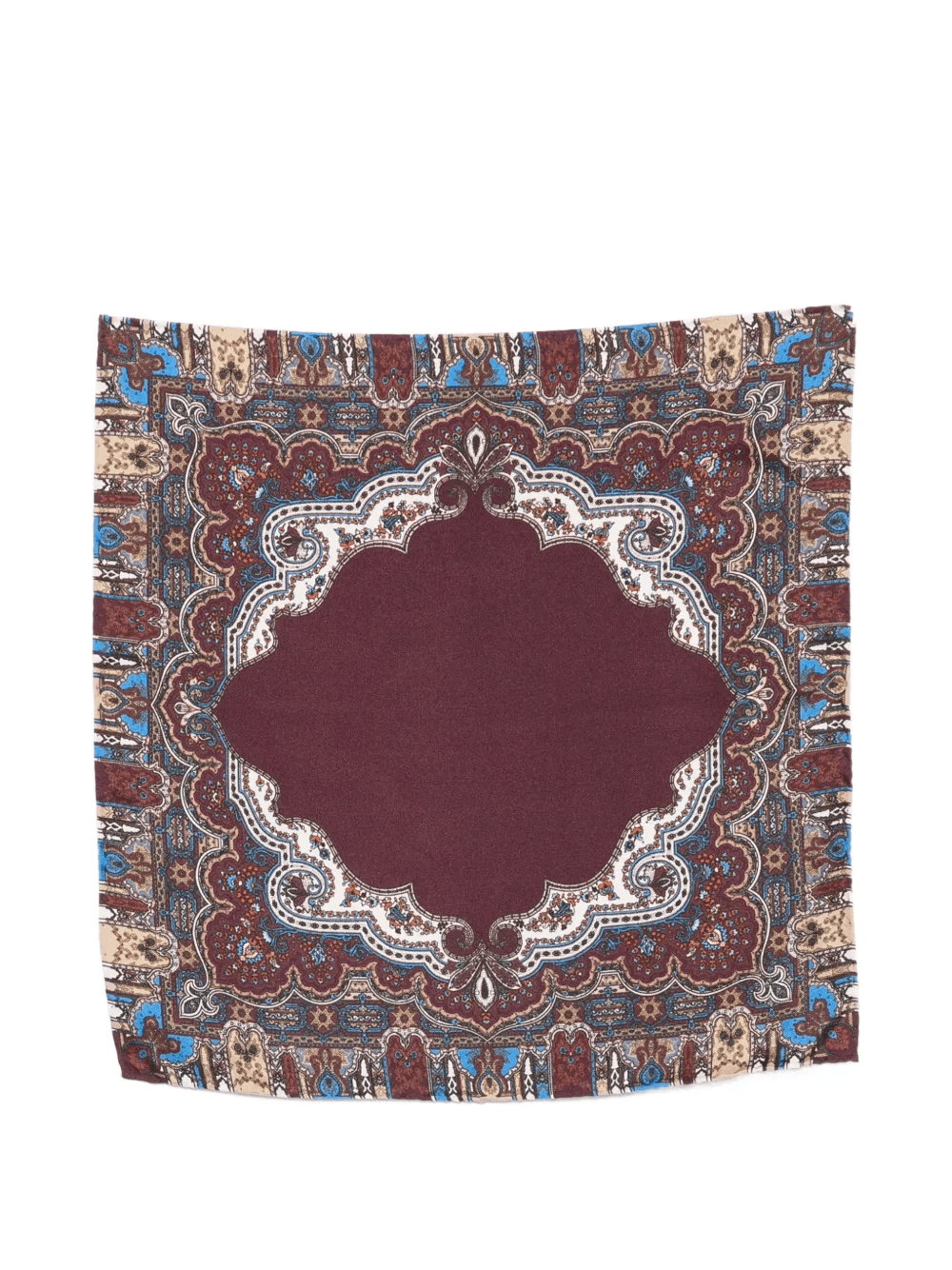 paisley-print square scarf - Image 1