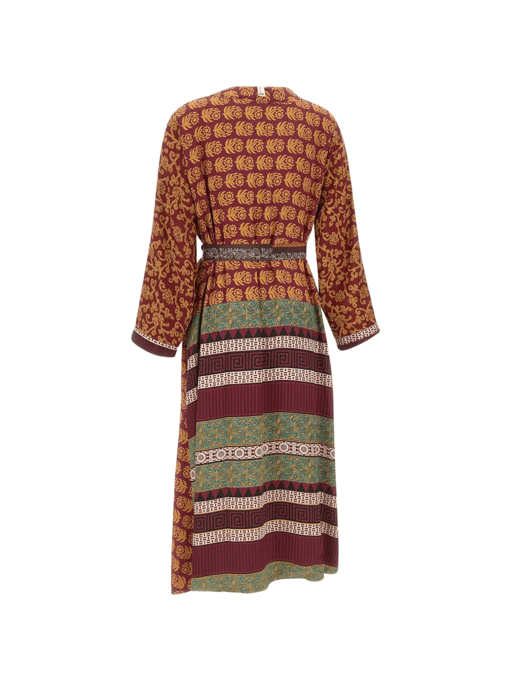 reversible floral-pattern coat — Image 5