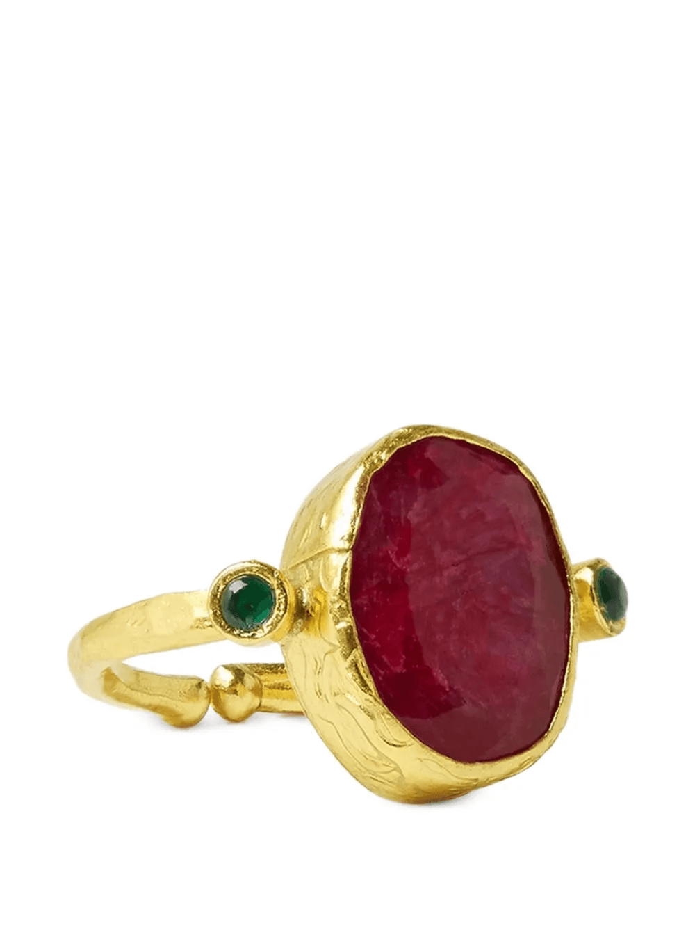 Lucia ruby cocktail rings - Image 1