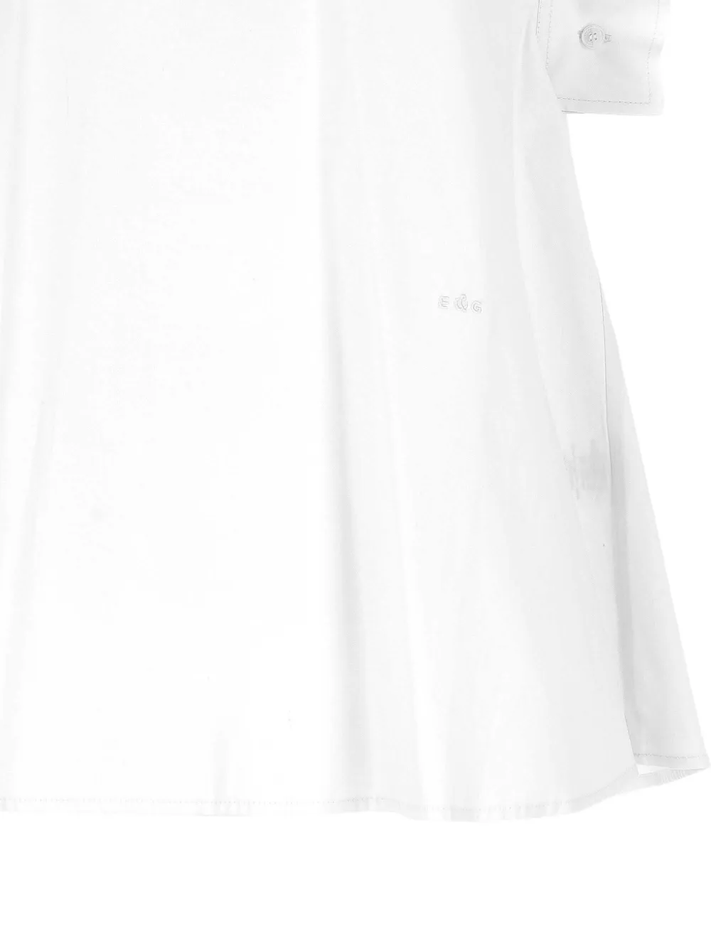 ruffled-sleeve button-detail shirt — Image 2