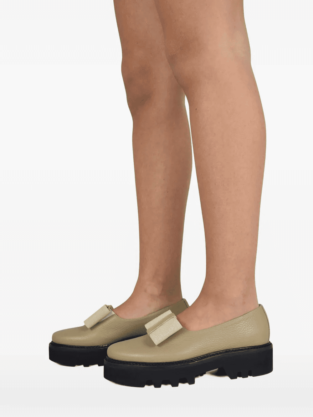 bow leather loafers — Image 2