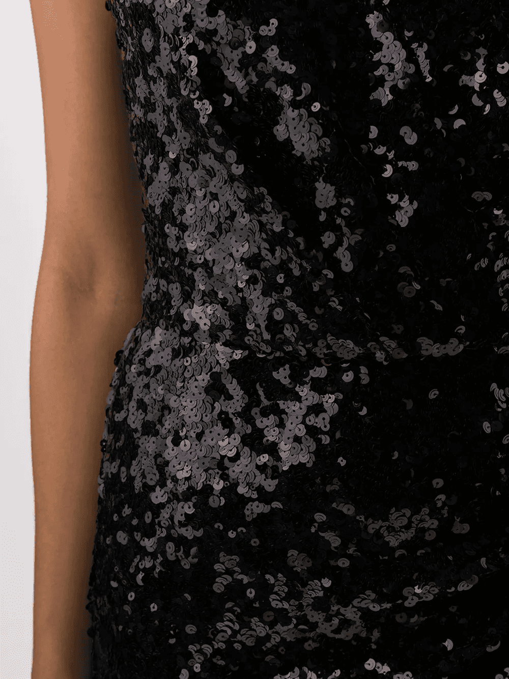 sequinned V-neck midi dress — Image 2
