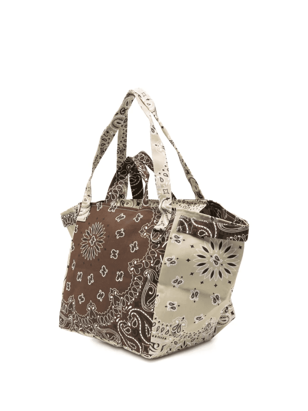 Trapèze bandana-print patchwork tote bag — Image 4