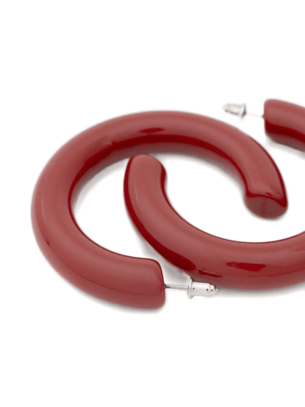 Big Bold hoop earrings — Image 3