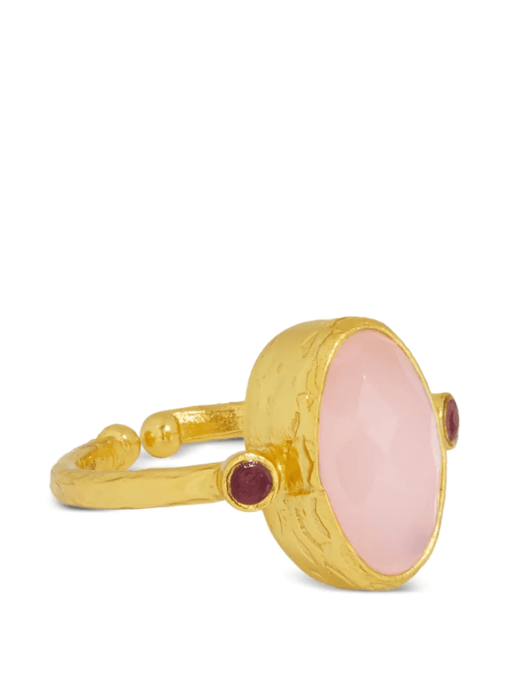 Lucia rose quartz ring - Image 1