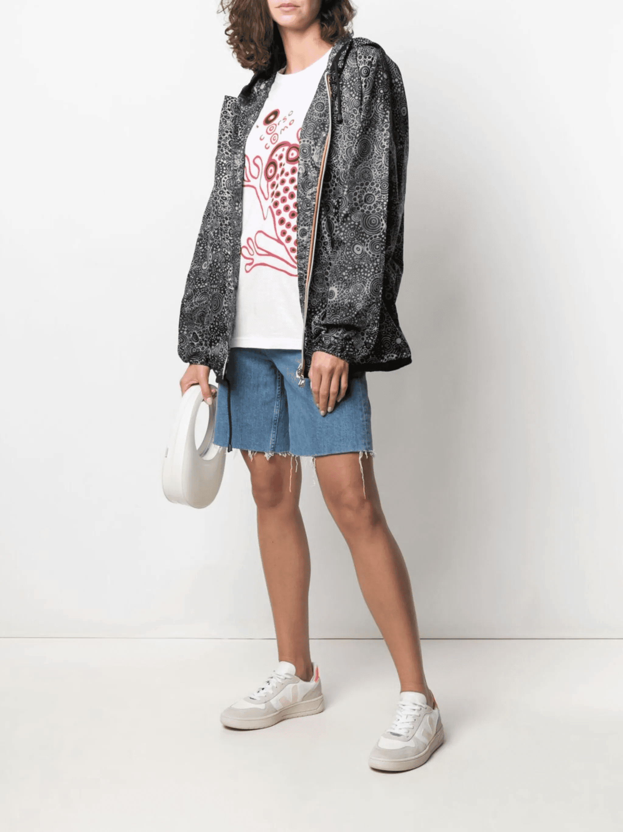 frog-print logo T-shirt — Image 2