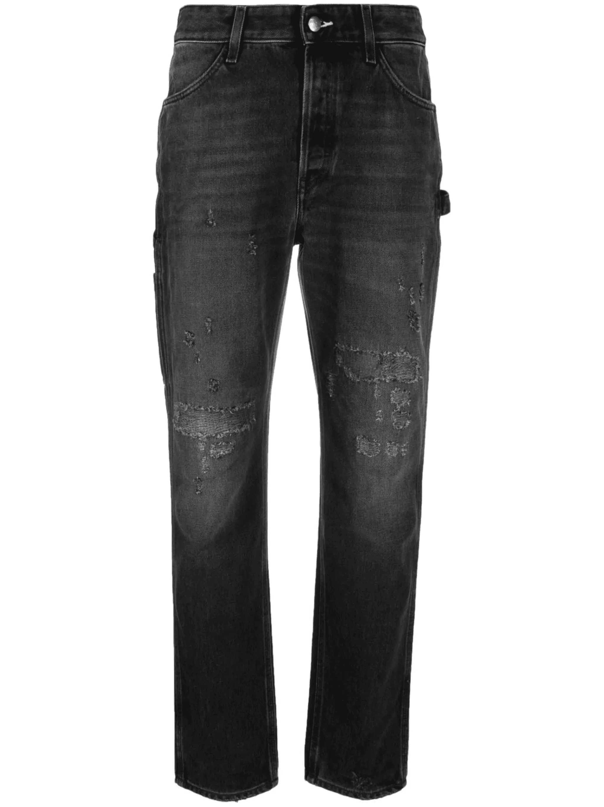Farmer distressed-effect jeans