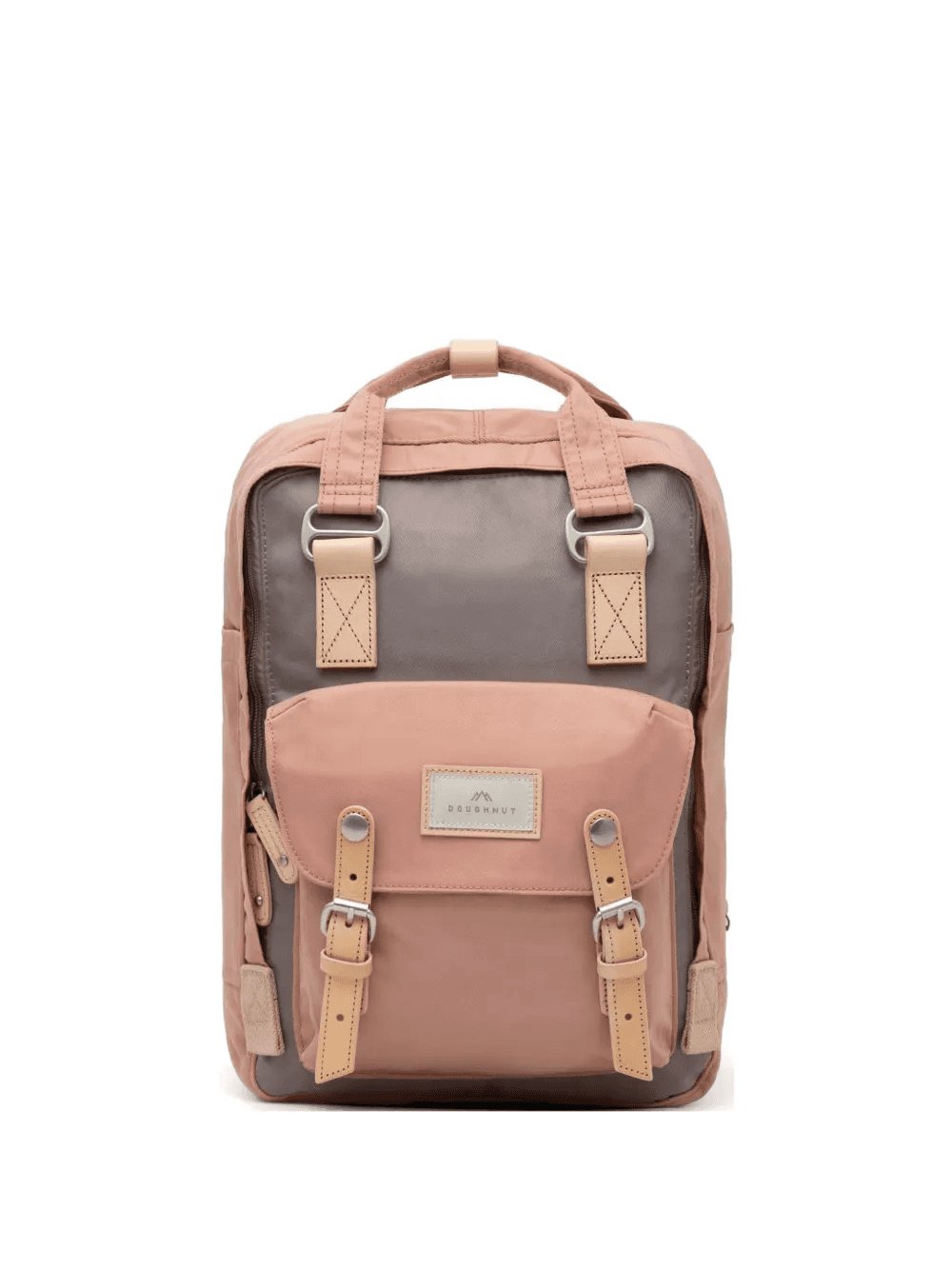 Macaroon buckle-fastening backpack - Image 1