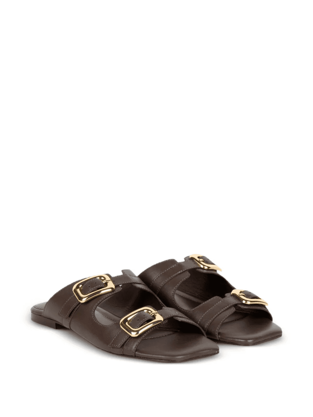 buckle-fastening leather sandals — Image 3