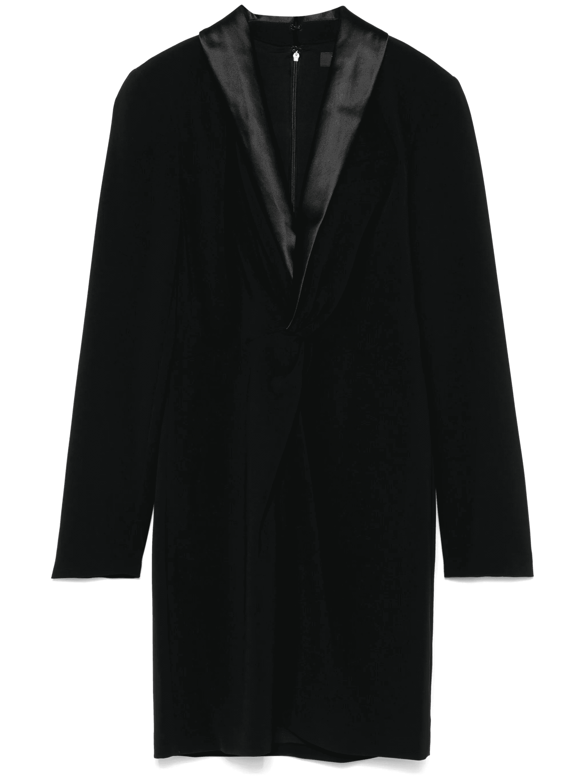 crepe mini dress - Image 1