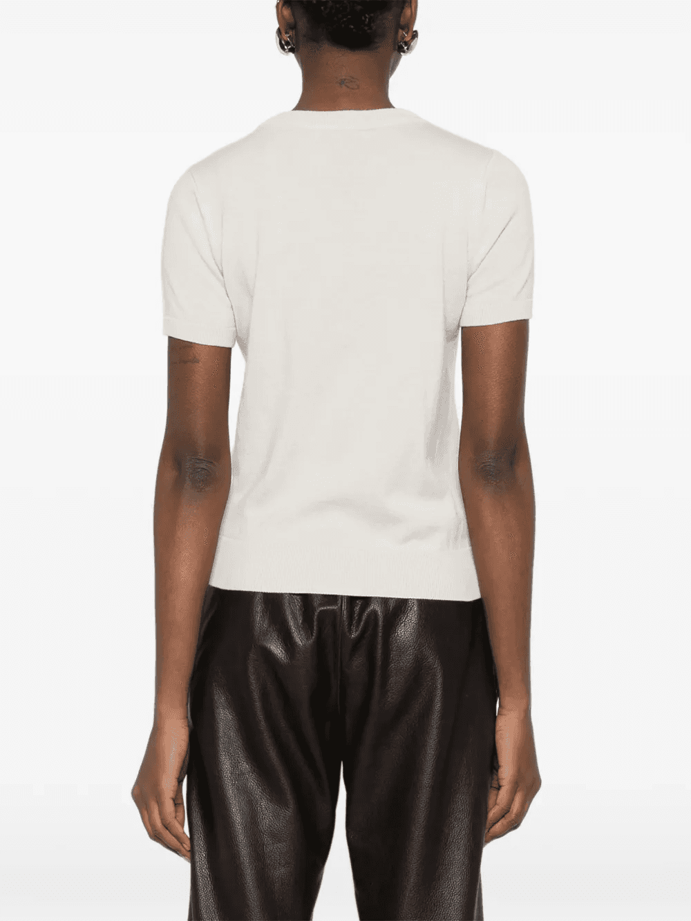 short-sleeve sweater — Image 4