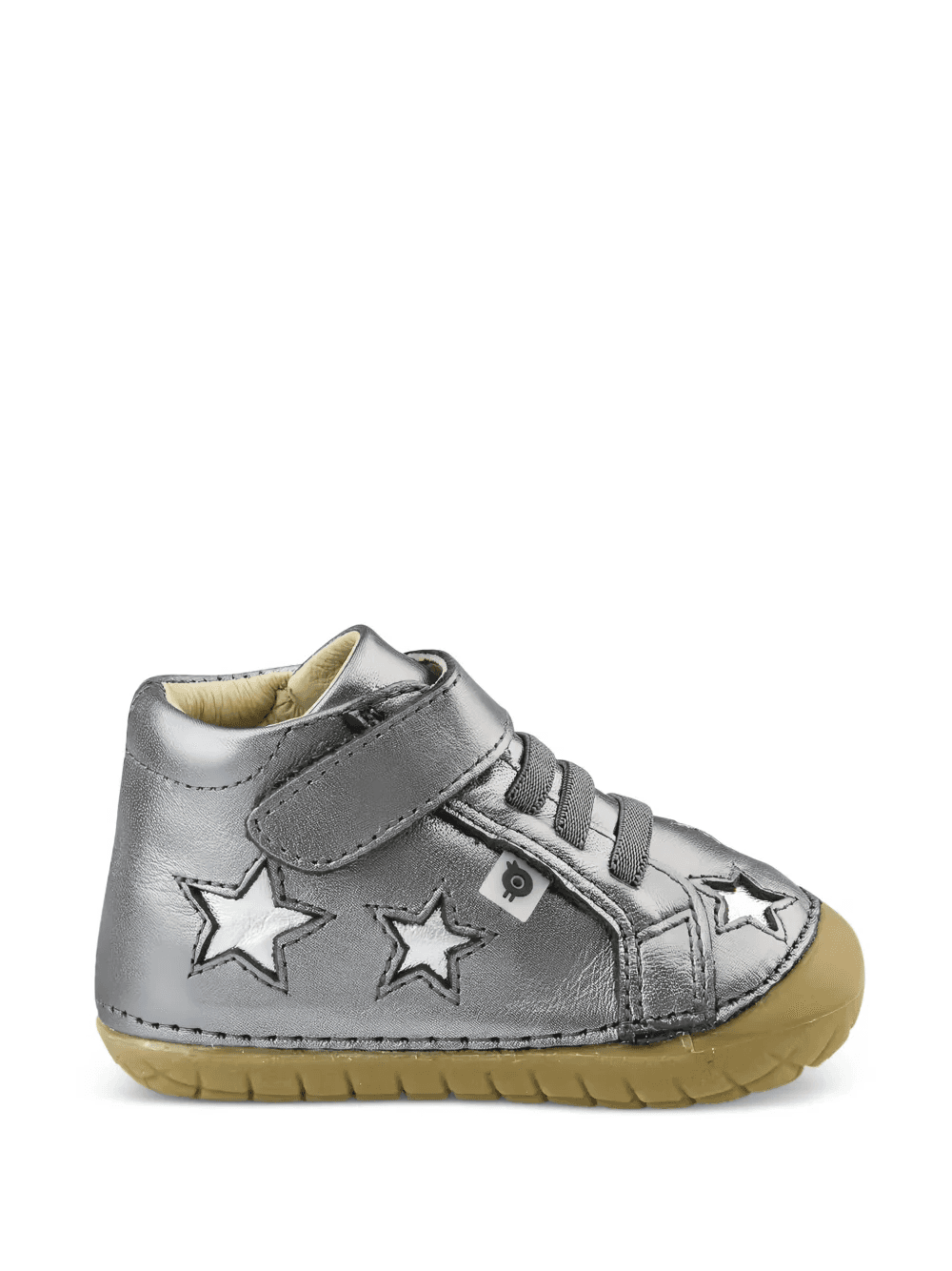 Pave star-patch sneakers - Image 1