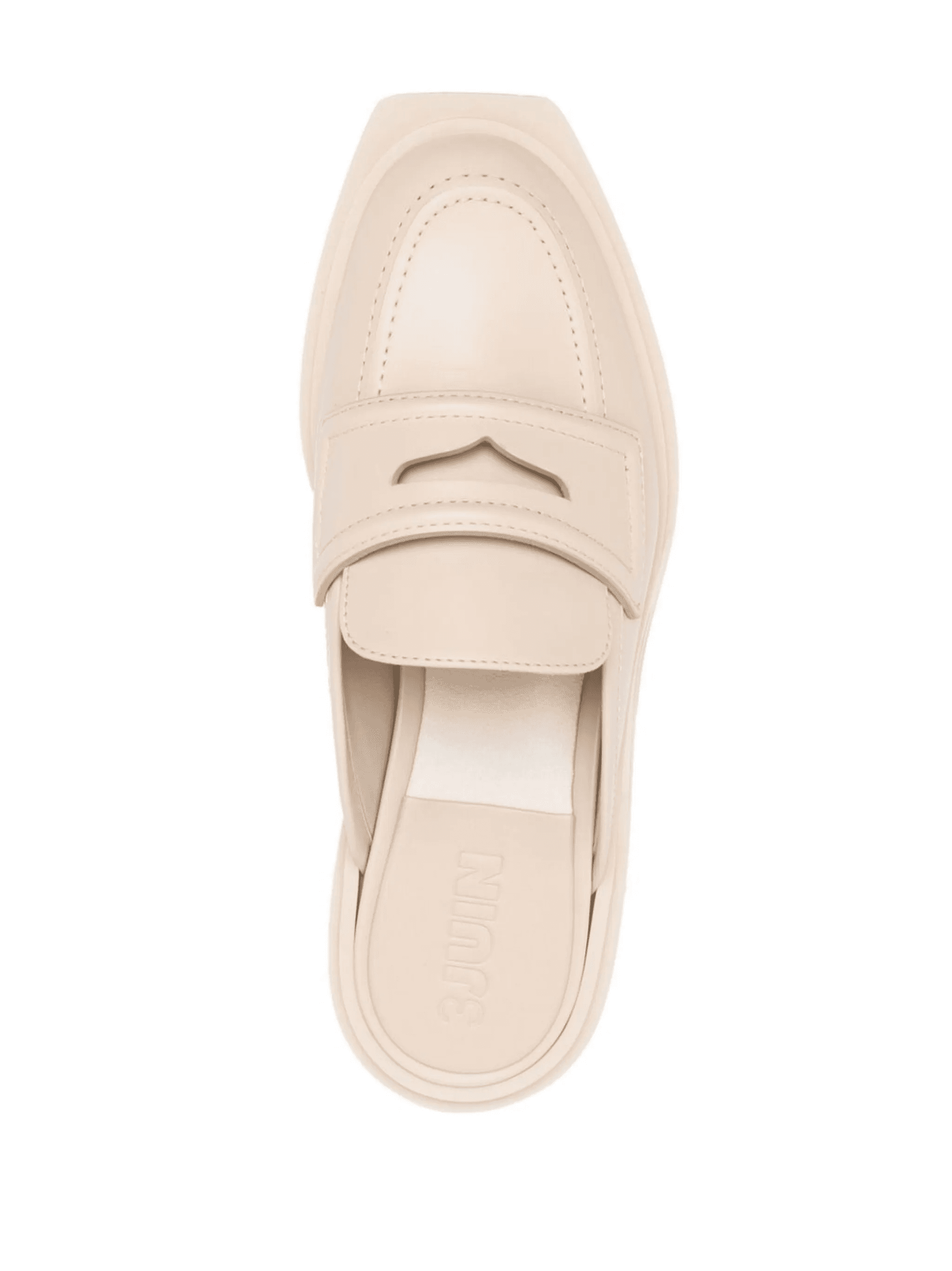 almond-toe leather mules — Image 2
