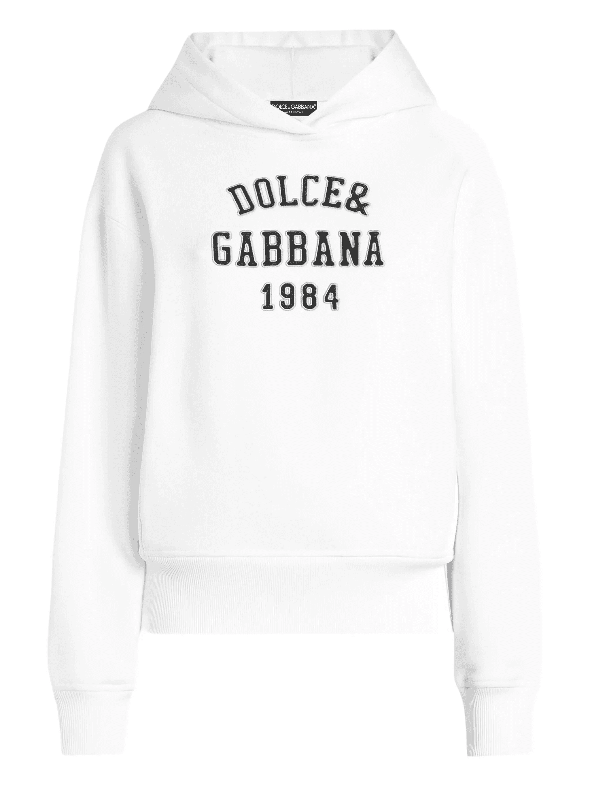 logo-embroidered hoodie