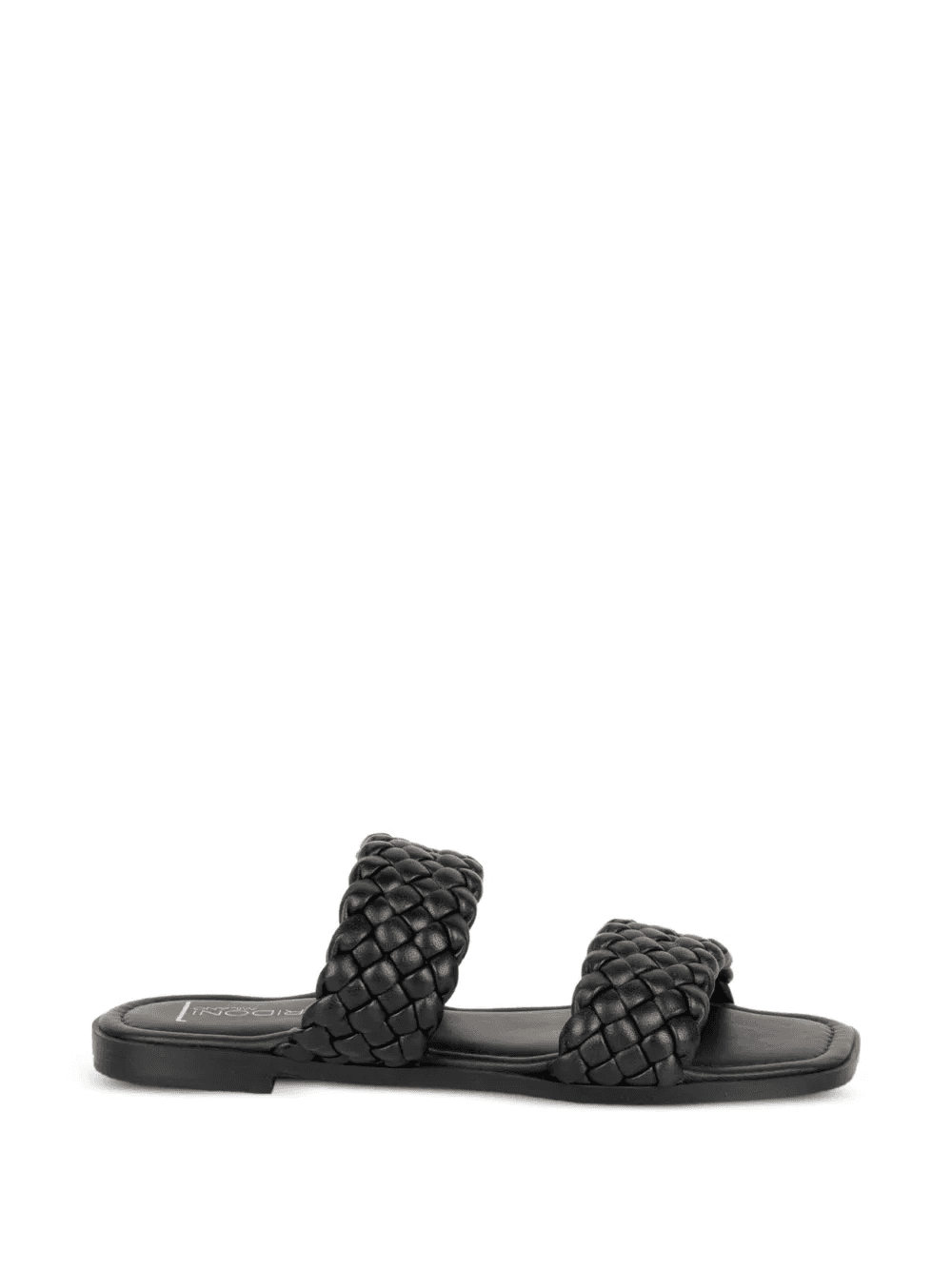 braided double-strap sandals