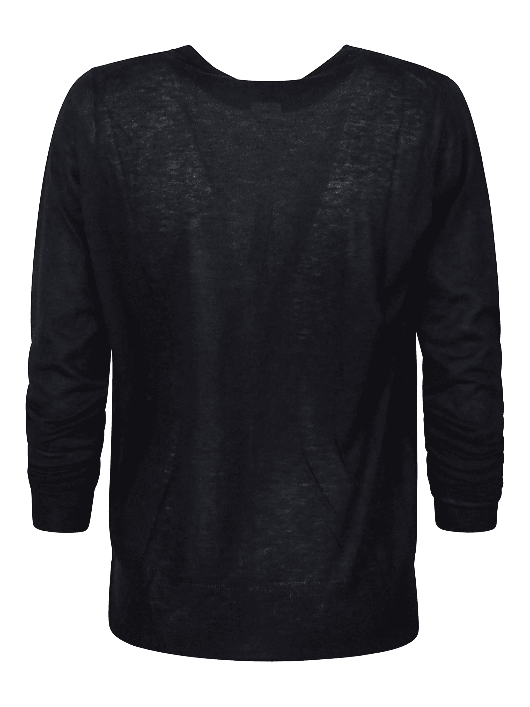 round-neck long-sleeve top — Image 3
