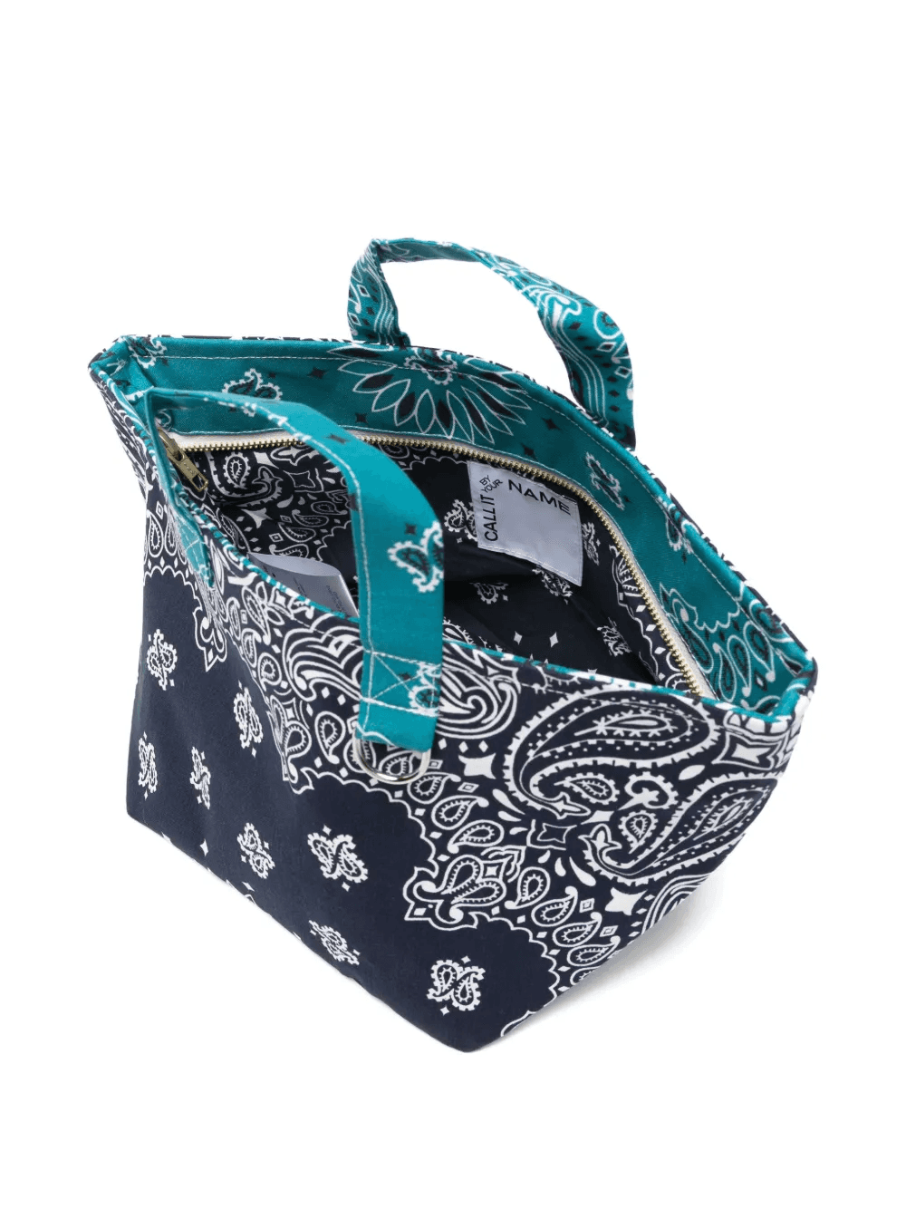 bandana-print tote bag — Image 4