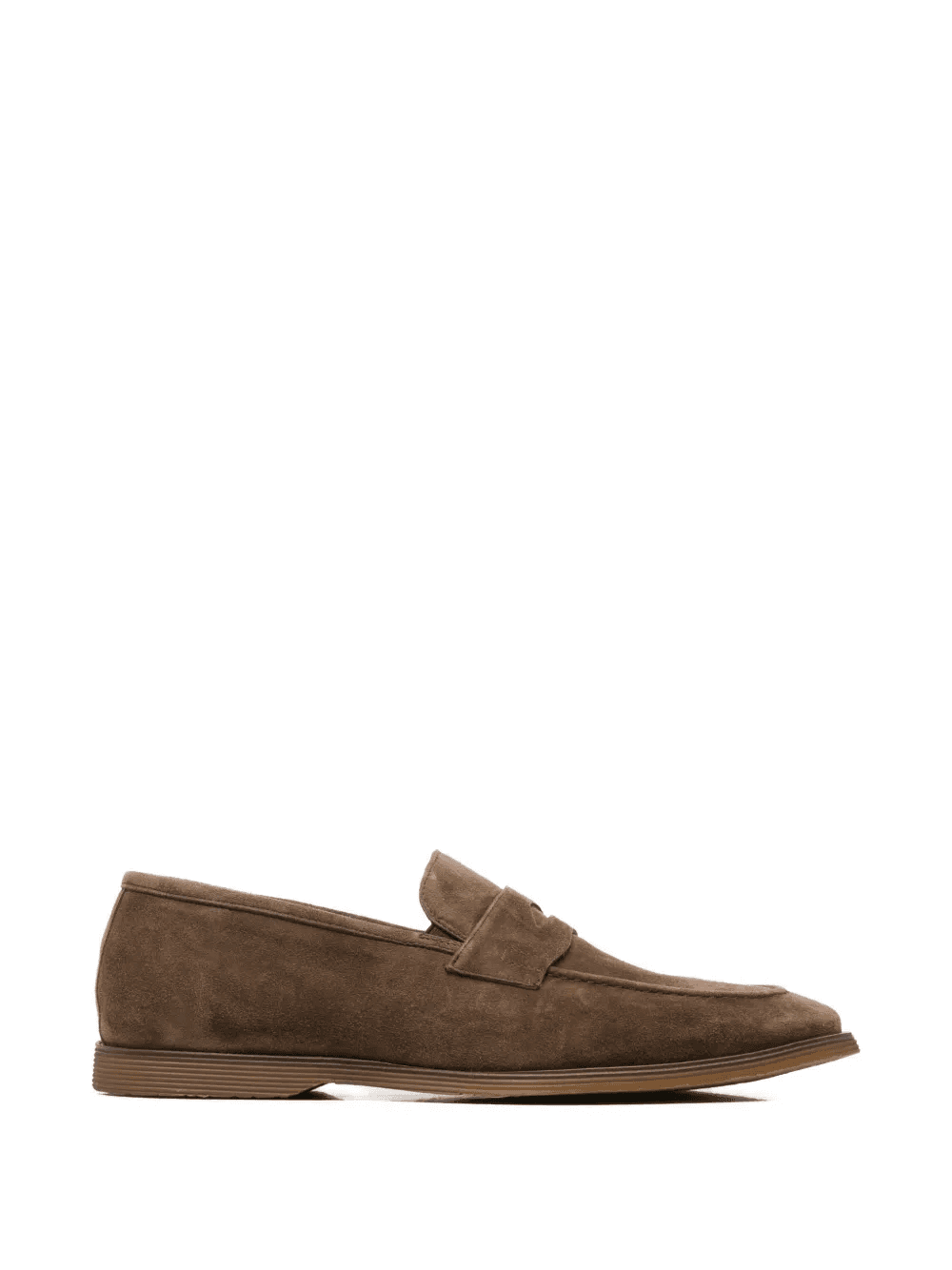 suede penny loafers - Image 1