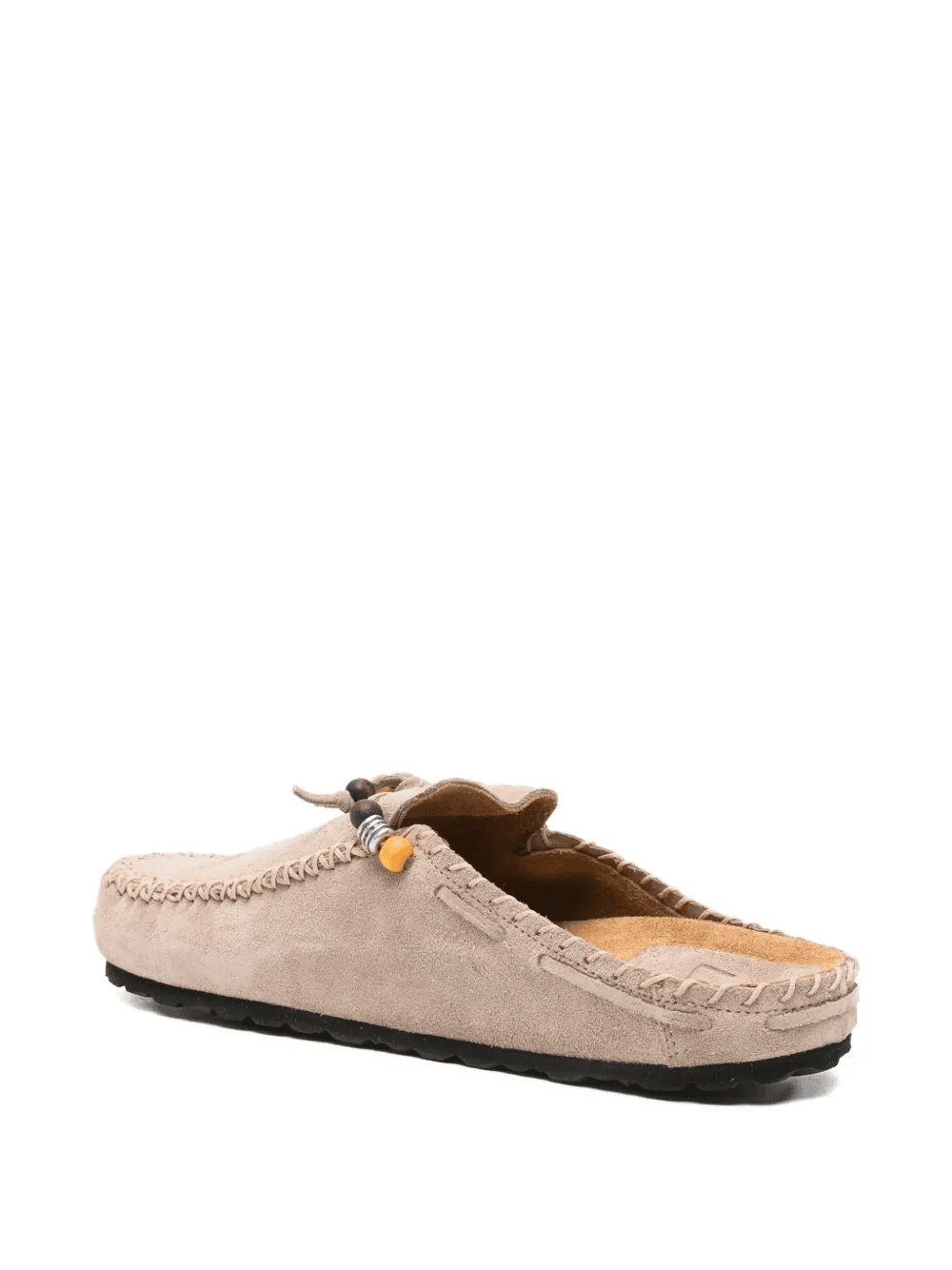 New Negril bead-embellished whipstitch-trim slides — Image 3