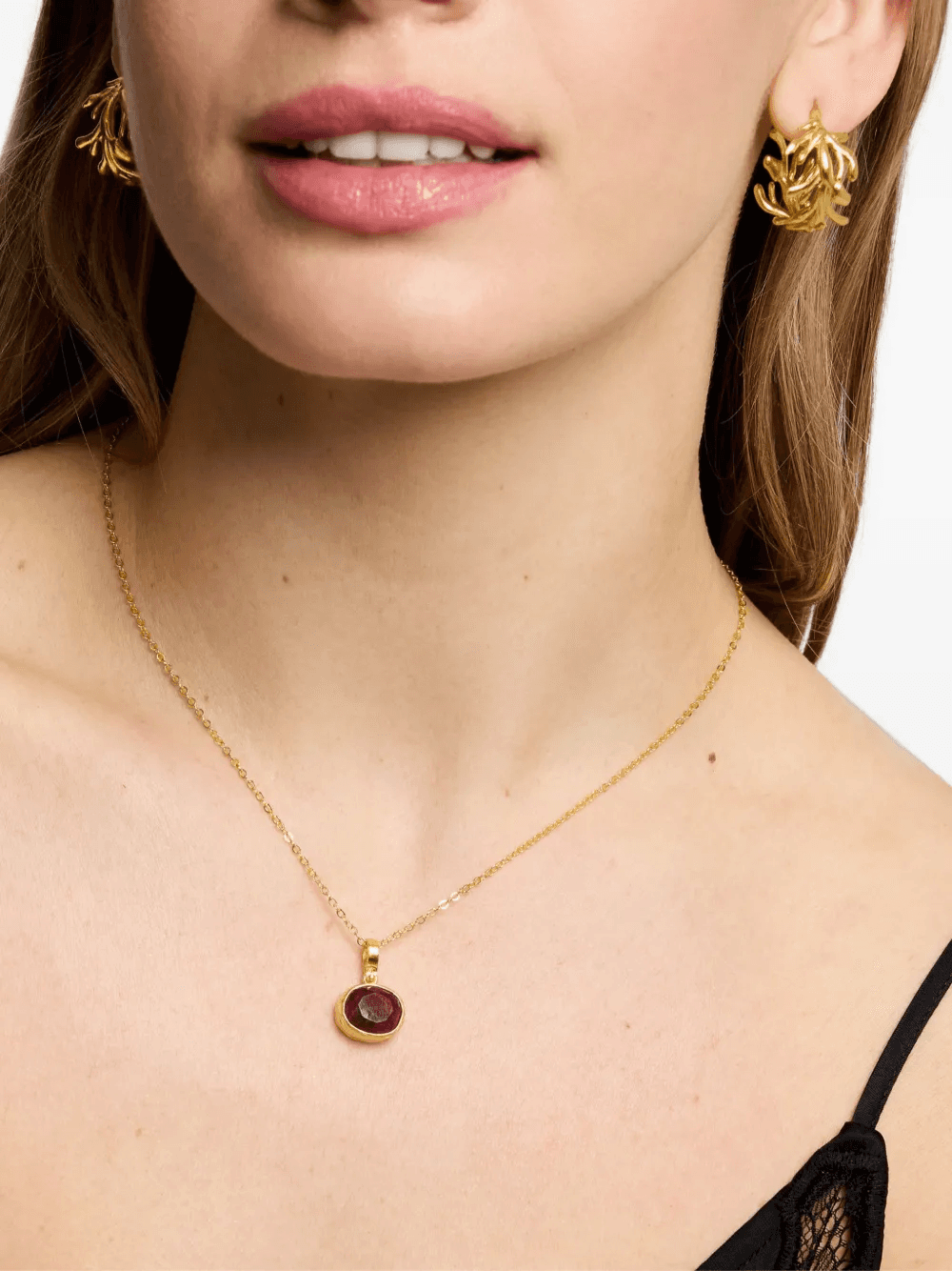 Siena ruby pendant necklace — Image 4