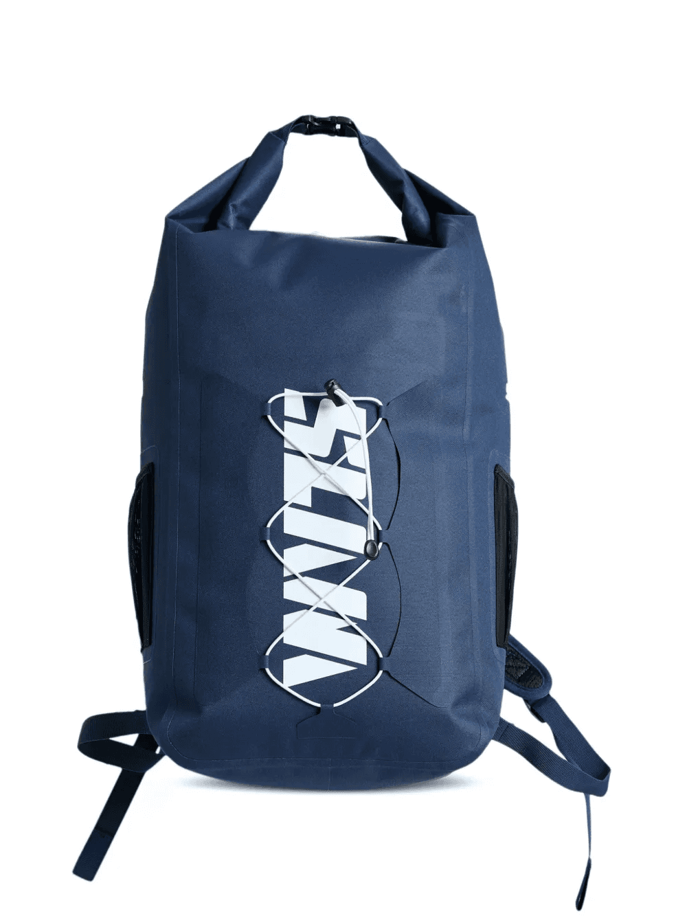 logo-print roll-top backpack - Image 1
