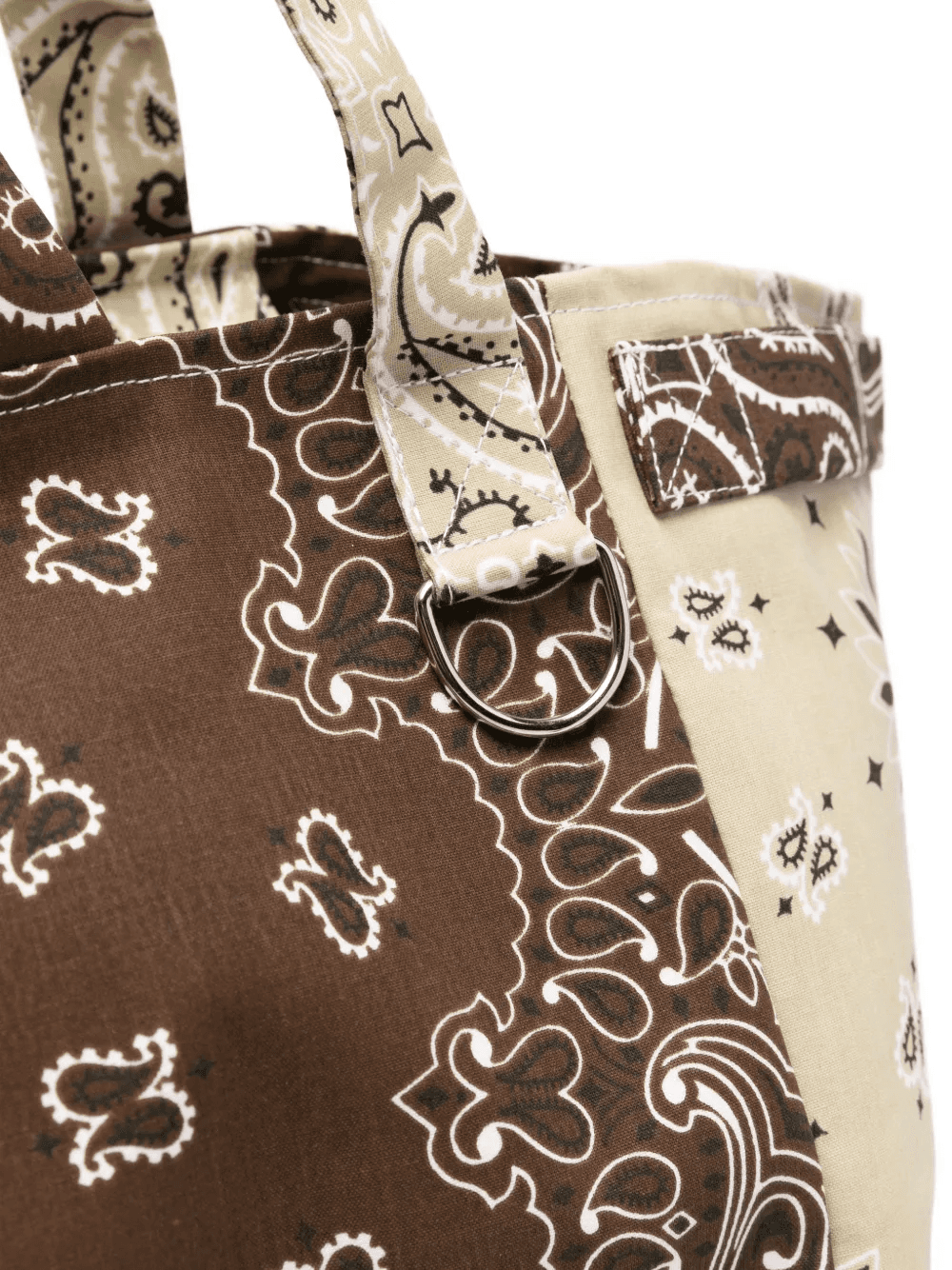 Trapèze bandana-print patchwork tote bag — Image 2