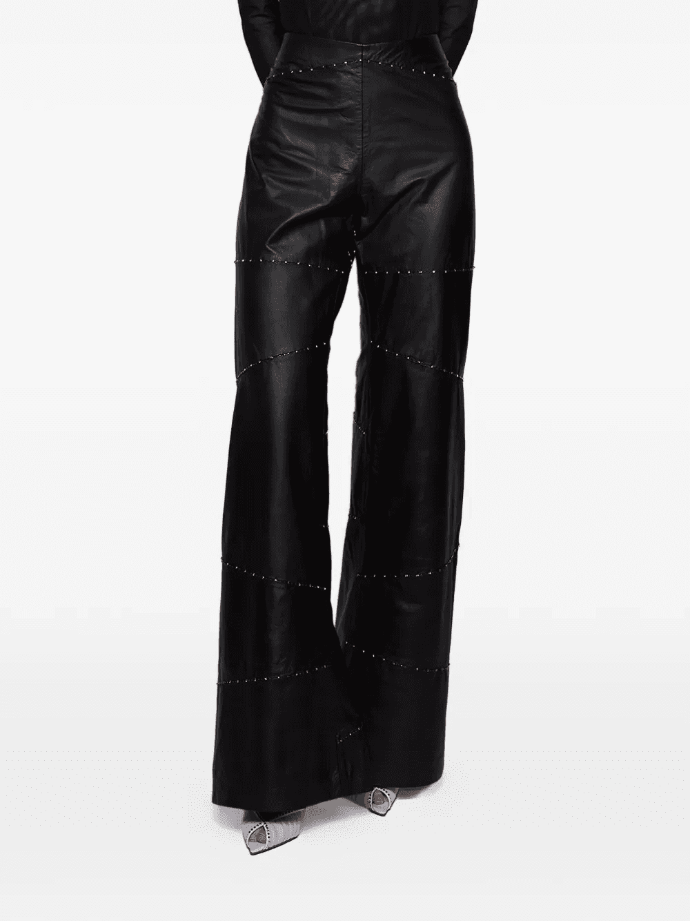 studded leather trousers — Image 3