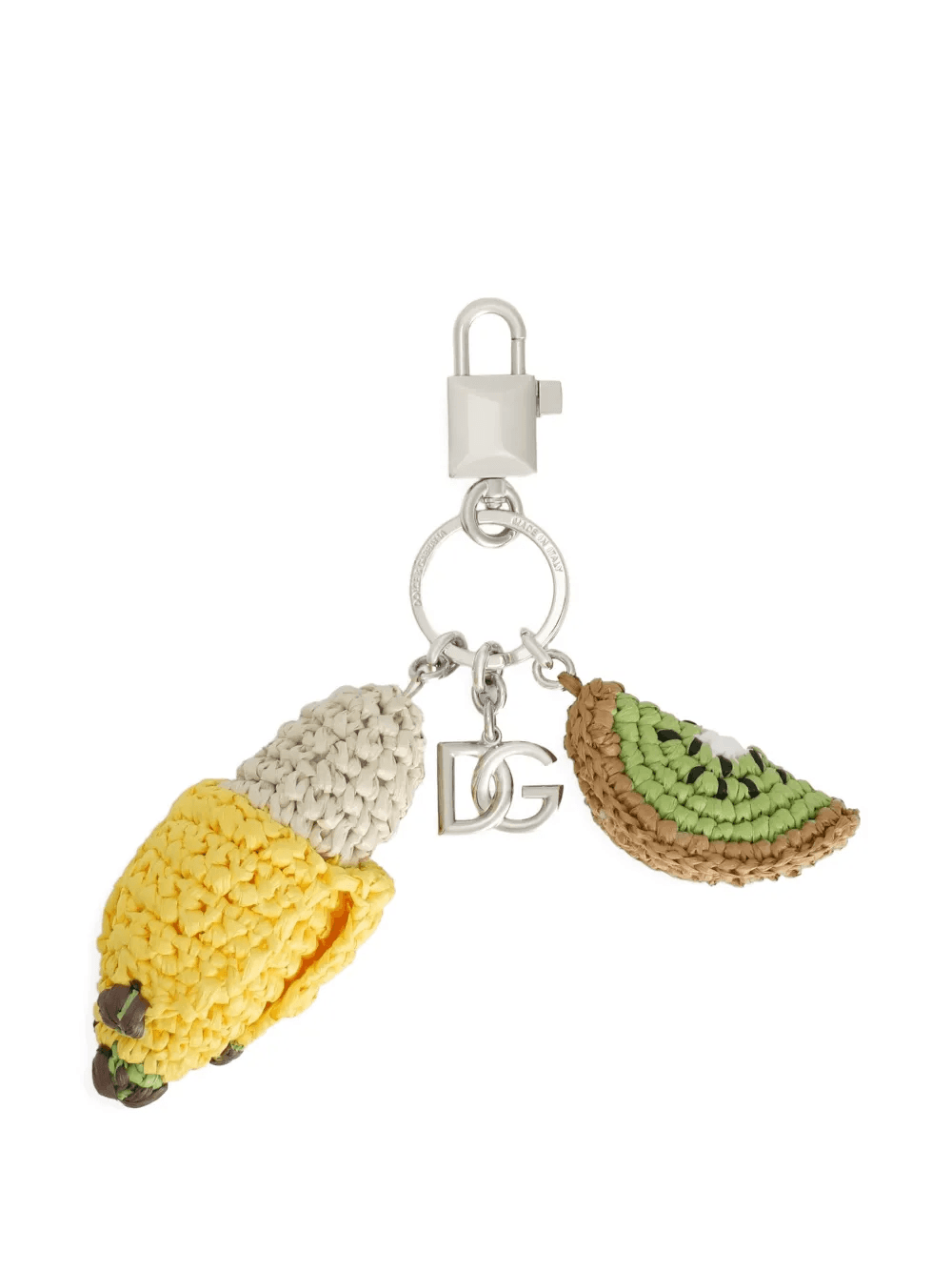metal keychain with charms — Image 3
