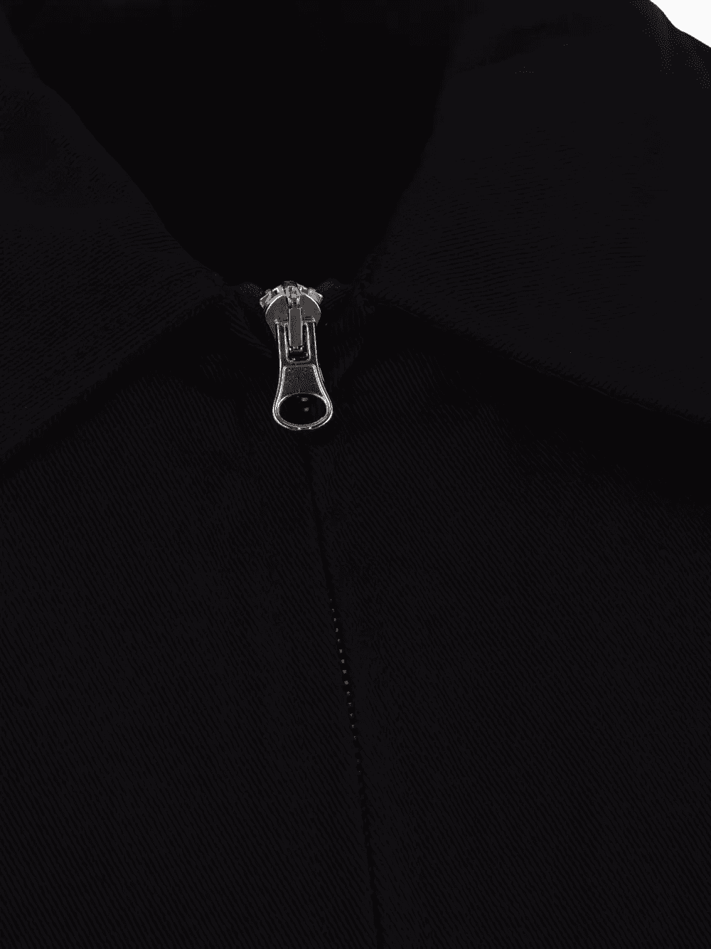 zip-up cotton jacket — Image 3
