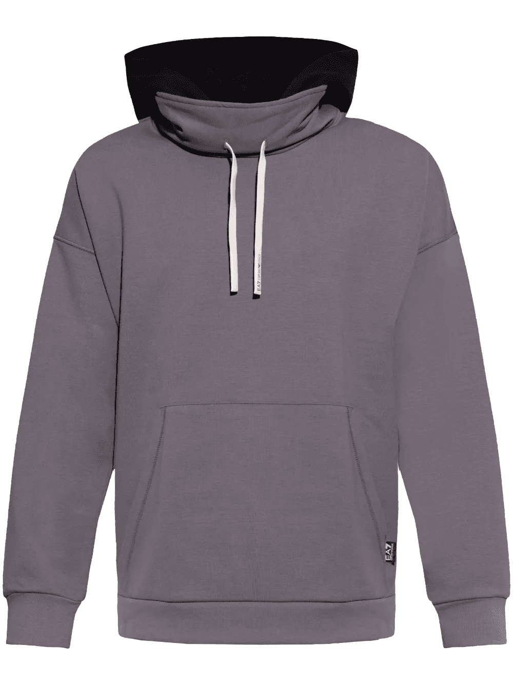 Ea7 Emporio Armani graphic-print hoodie - Image 1
