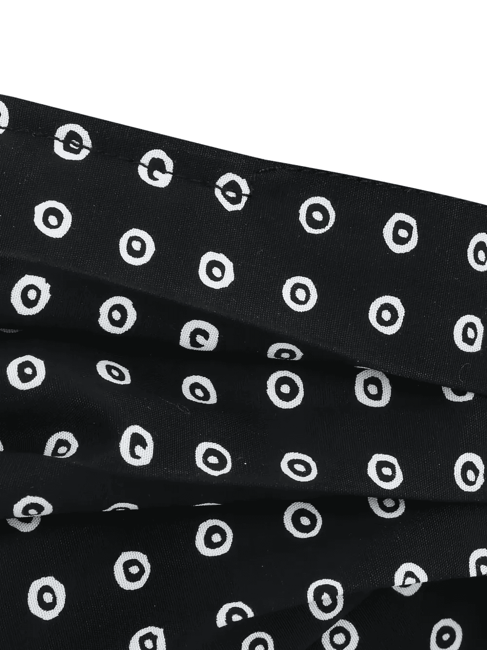 circle-print face mask — Image 2