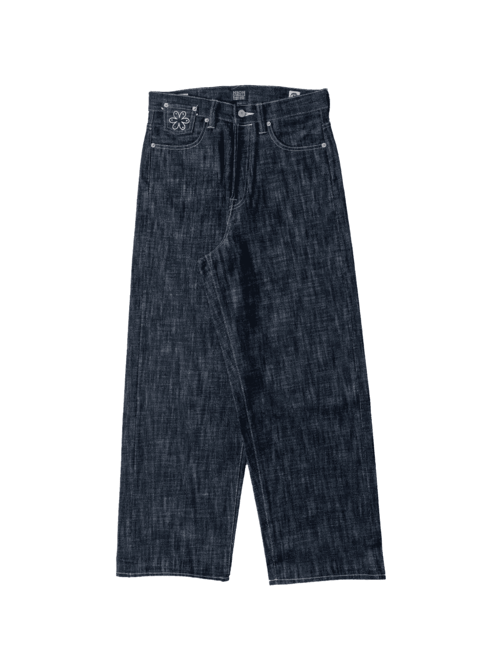 Kanpai! embroidered wide-leg jeans - Image 1